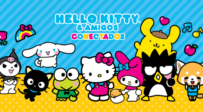 Hello Kitty & Amigos - Conectados” - EP GRUPO  Conteúdo - Mentoria -  Eventos - Marcas e Personagens - Brinquedo e Papelaria