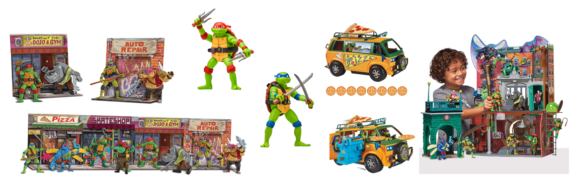 Tartarugas Ninja com Skate Donatello - Candide