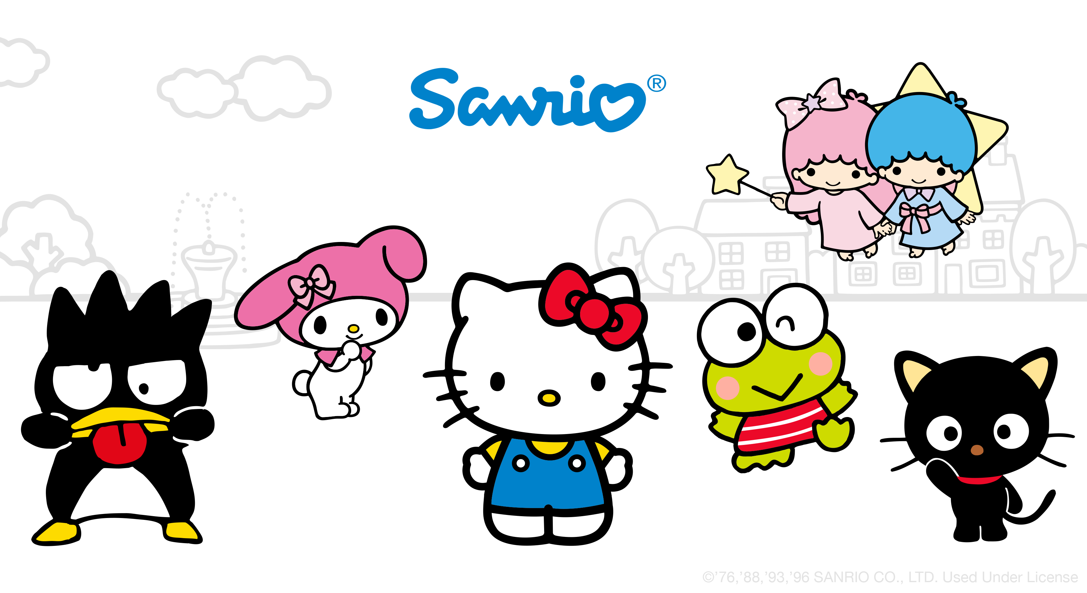 Hello Kitty E Amigos 12 Personagens Sanrio